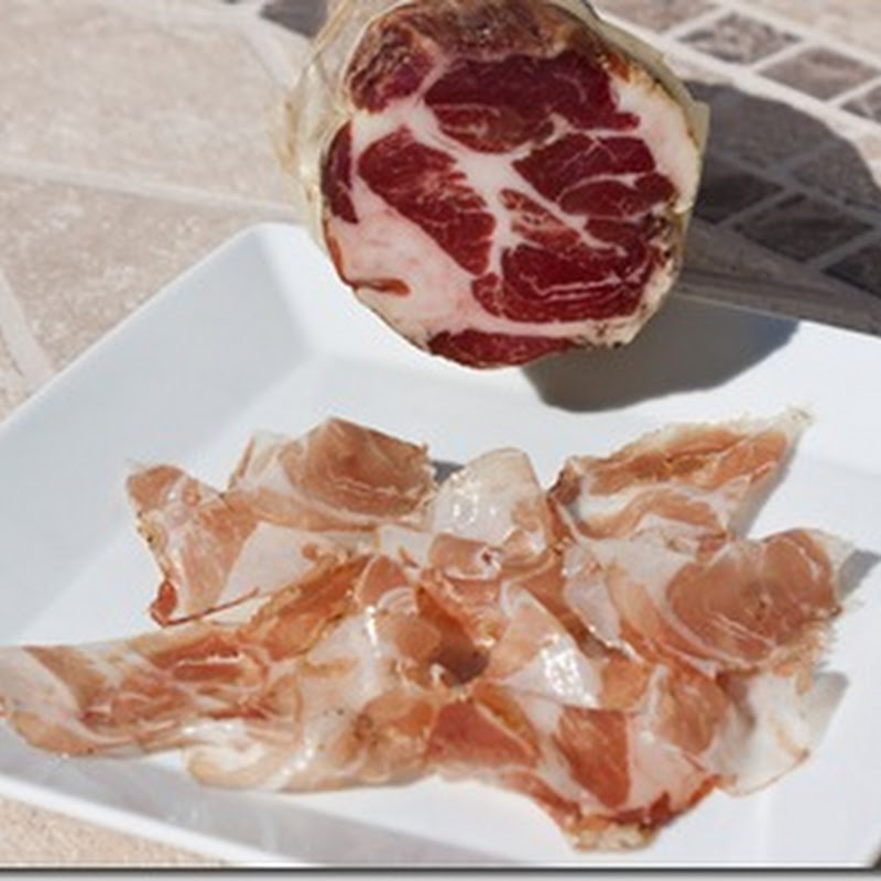 Cured Meats Coppa Tasting